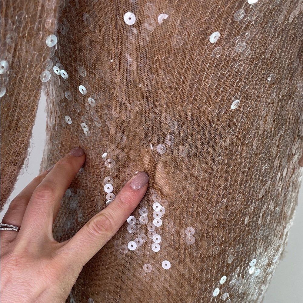 Bardot Verona Sequin Dress, M - Picture 9 of 10